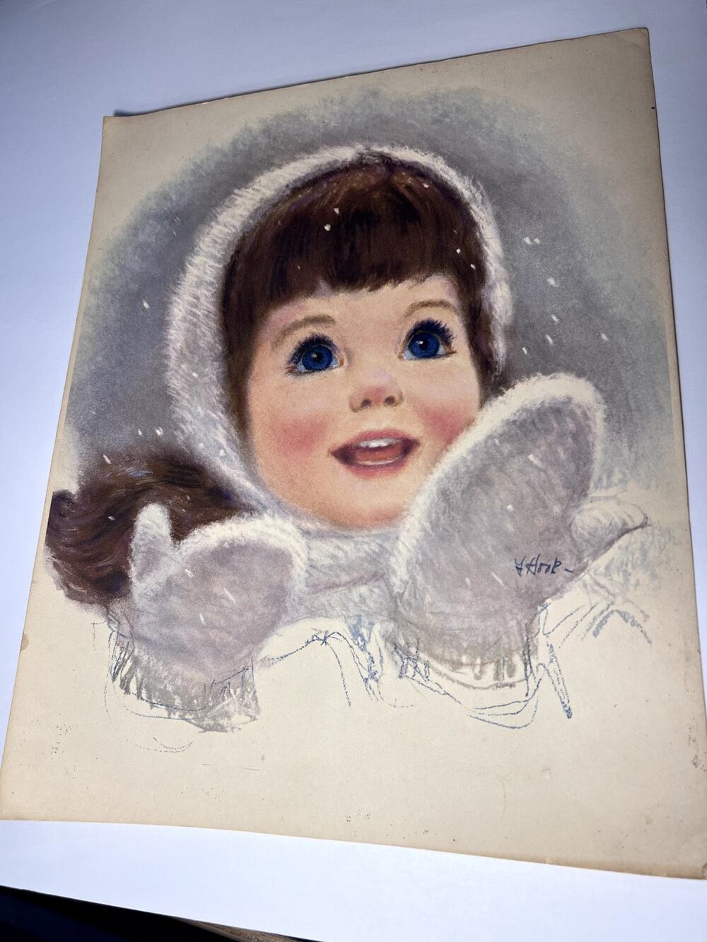 Vintage J. Hook Art Prints – Set of 5 Charming Childhood Illustrations